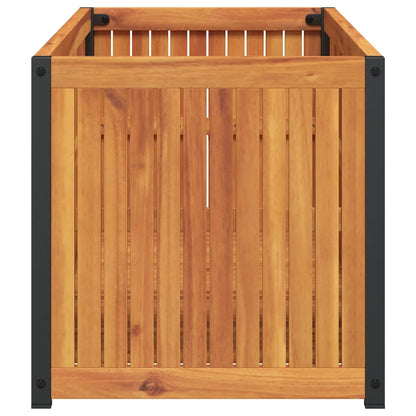 vidaXL Garden Planter | Natural Wood | Solid Acacia Wood