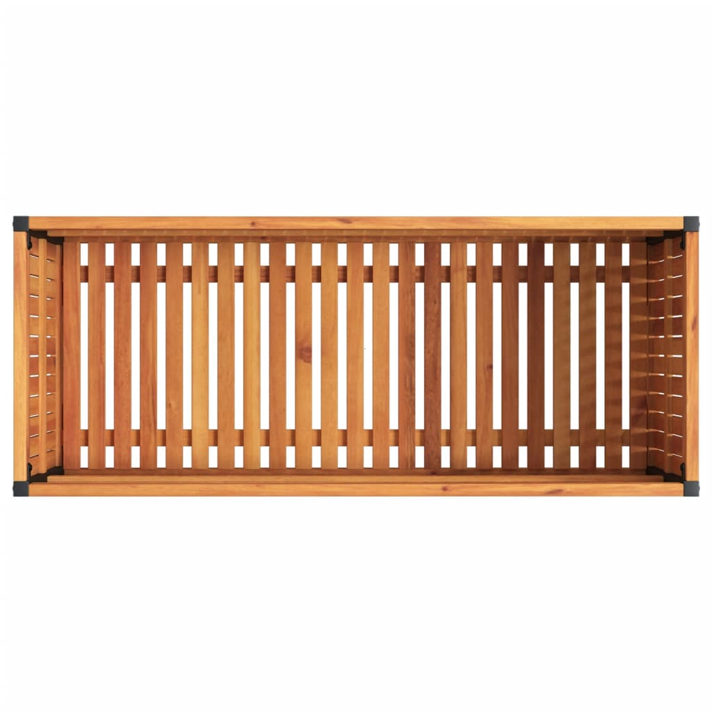 vidaXL Garden Planter | Natural Wood | Solid Acacia Wood