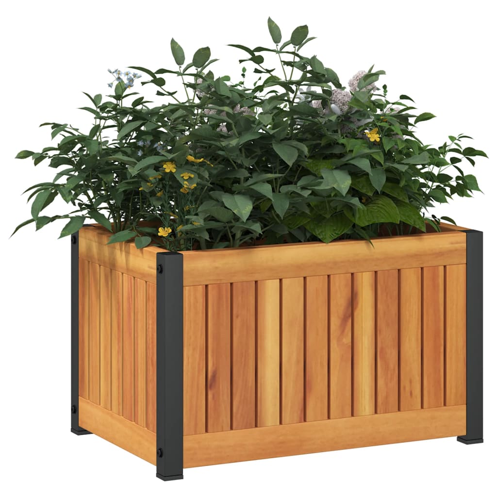 vidaXL Garden Planter | Various colours with unique grain patterns