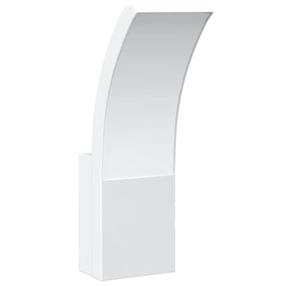 vidaXL Outdoor LED Wall Light White Die-cast Aluminium
