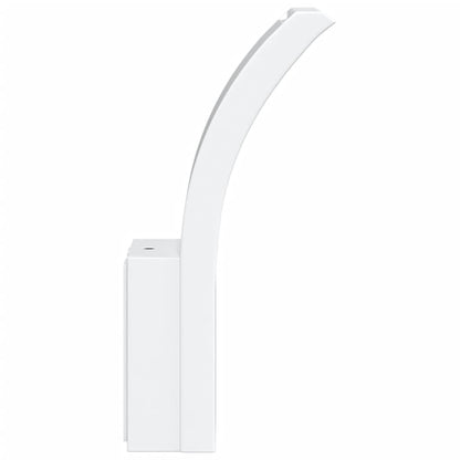 vidaXL Outdoor LED Wall Light White Die-cast Aluminium