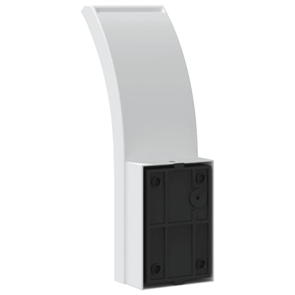 vidaXL Outdoor LED Wall Light White Die-cast Aluminium