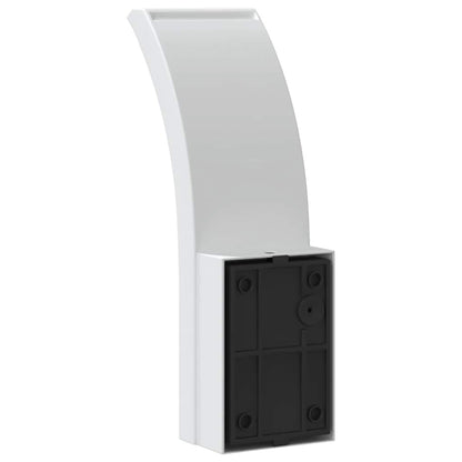vidaXL Outdoor LED Wall Lights 2pcs White Die-cast Aluminium