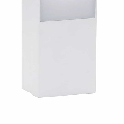 vidaXL Outdoor LED Wall Lights 2pcs White Die-cast Aluminium