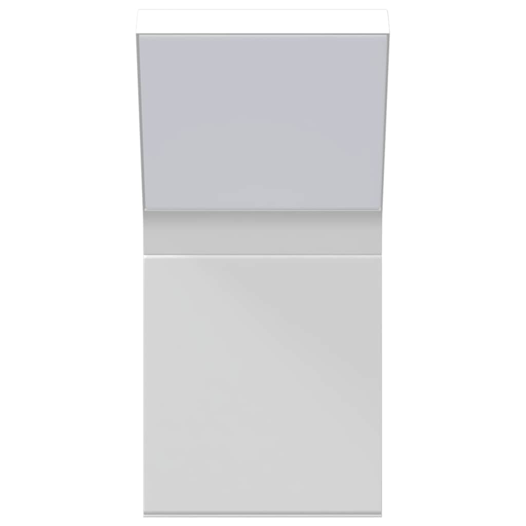 vidaXL Outdoor LED Wall Lights 2pcs White Die-cast Aluminium