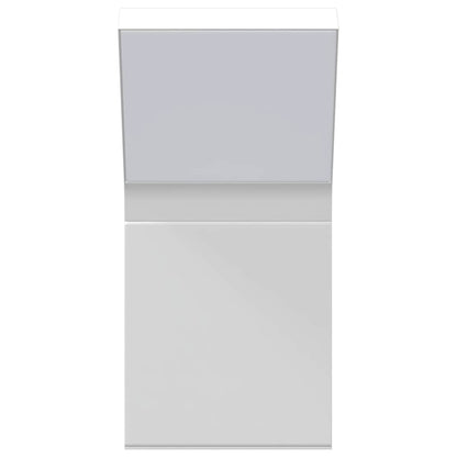 vidaXL Outdoor LED Wall Lights 2pcs White Die-cast Aluminium