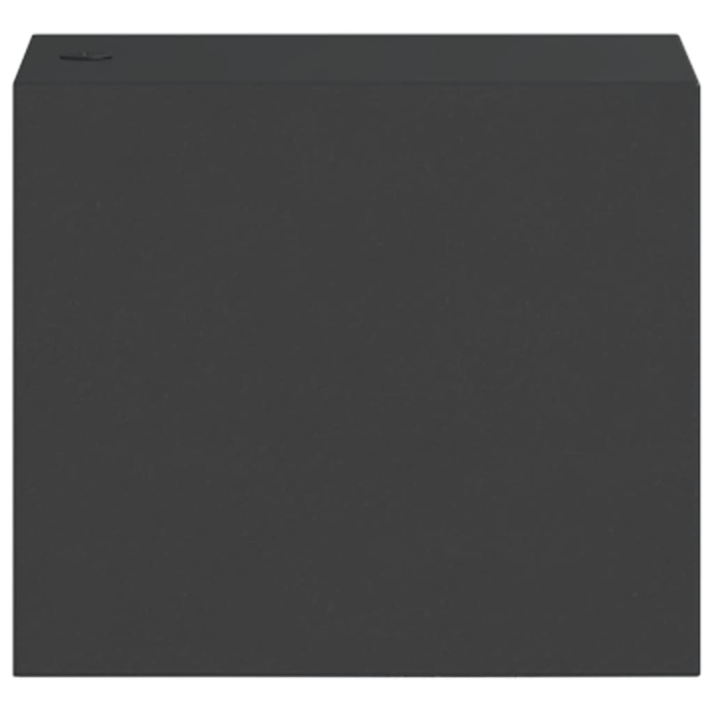 vidaXL Outdoor Wall Light Black Die-cast Aluminium