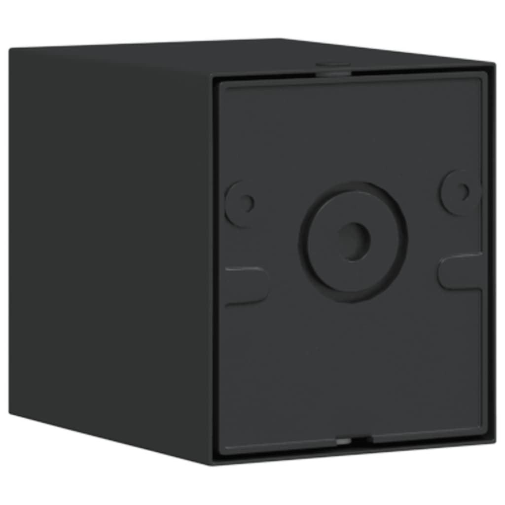 vidaXL Outdoor Wall Light Black Die-cast Aluminium