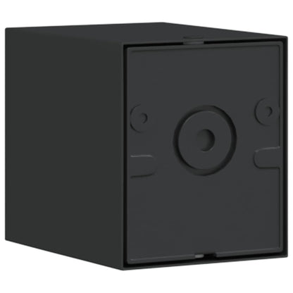 vidaXL Outdoor Wall Light Black Die-cast Aluminium