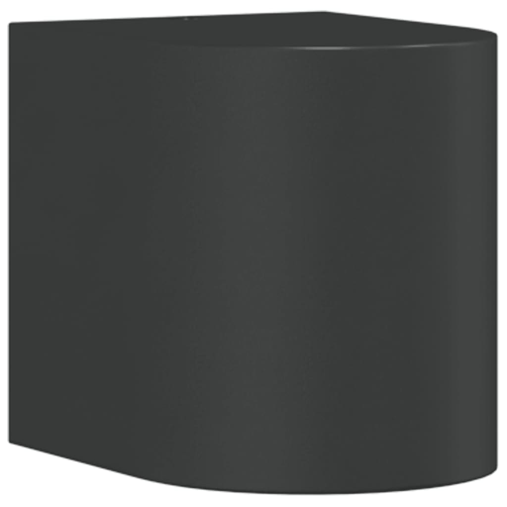 vidaXL Outdoor Wall Light Black Die-cast Aluminium