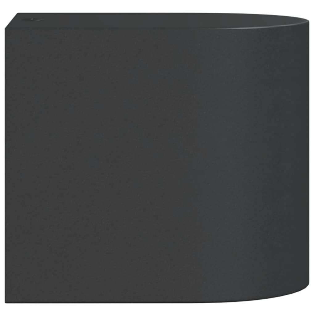 vidaXL Outdoor Wall Light Black Die-cast Aluminium