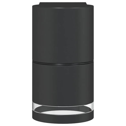 vidaXL Outdoor Wall Light Black Die-cast Aluminium