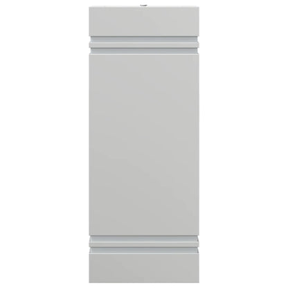 vidaXL Outdoor Wall Light Silver Stainless Steel