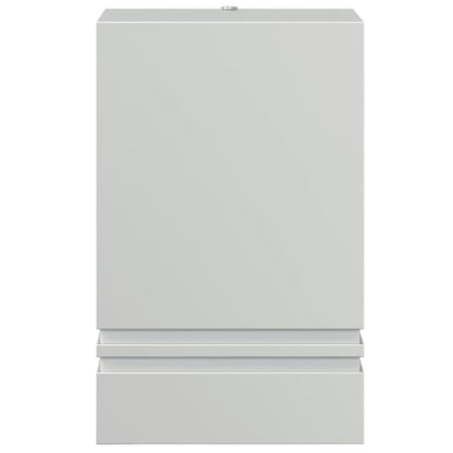 vidaXL Outdoor Wall Light Silver Stainless Steel