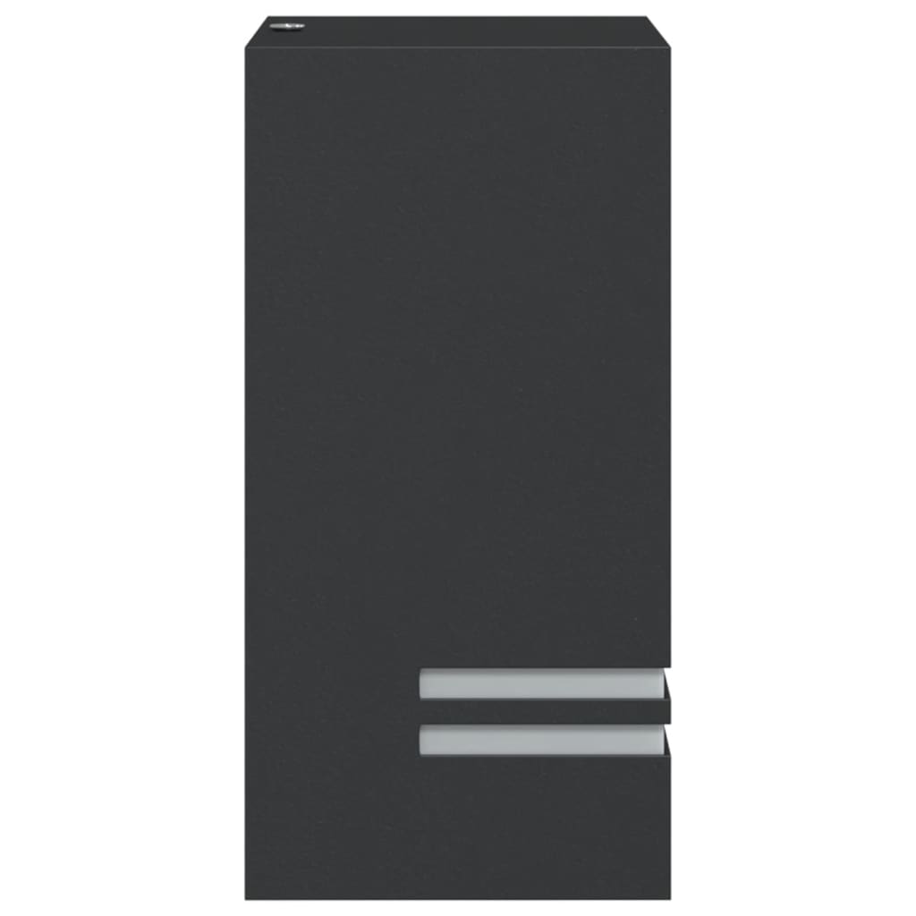 vidaXL Outdoor Wall Lights 2pcs Black Stainless Steel
