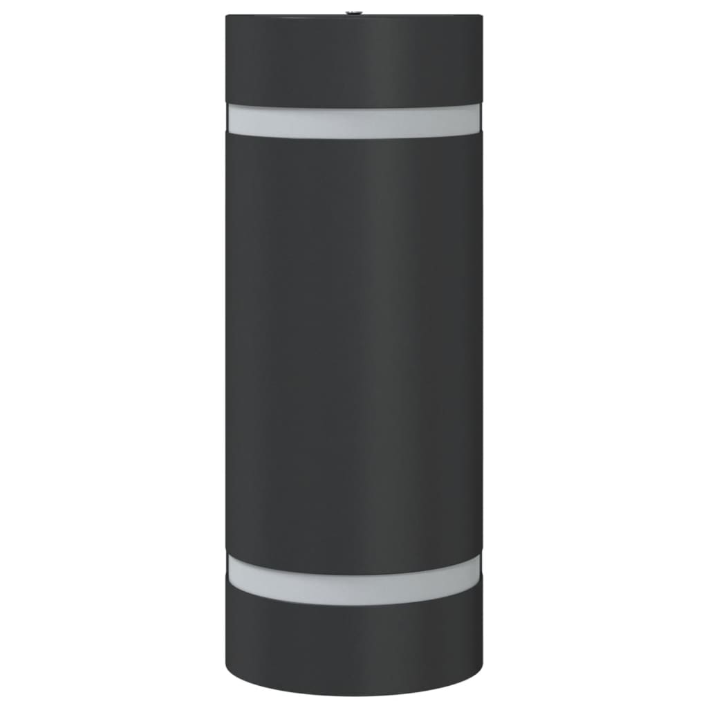 vidaXL Outdoor Wall Light Black Die-cast Aluminium
