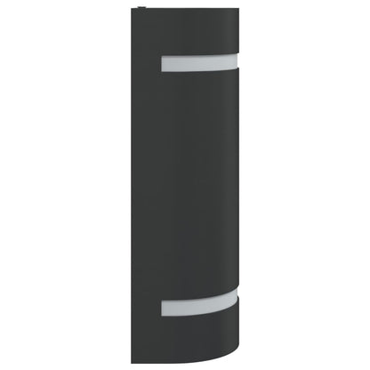 vidaXL Outdoor Wall Light Black Die-cast Aluminium