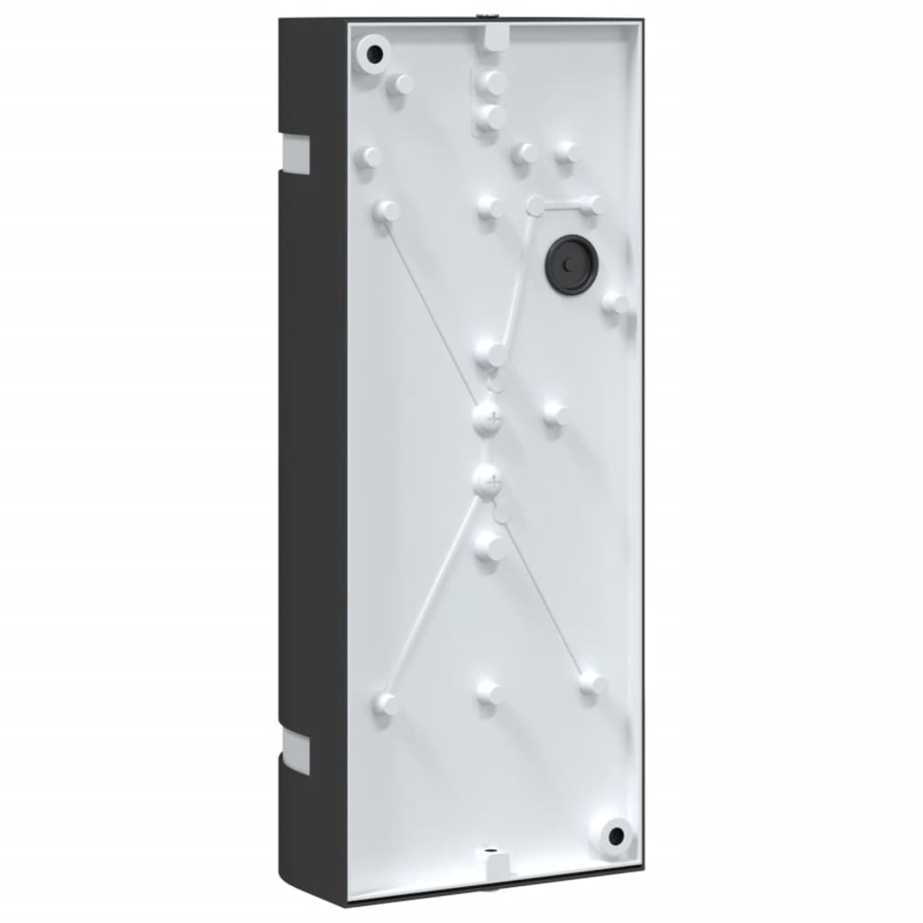 vidaXL Outdoor Wall Light Black Die-cast Aluminium