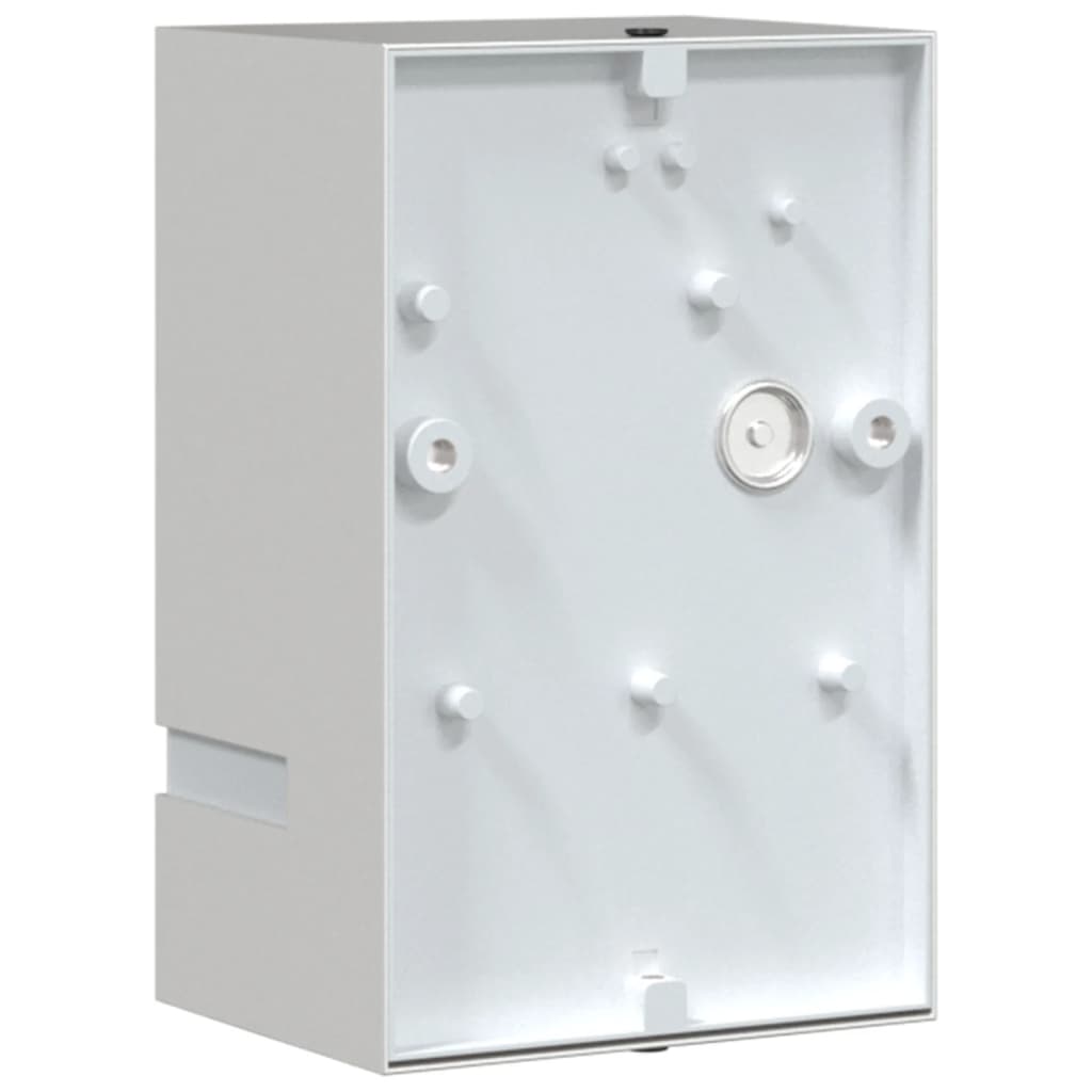 vidaXL Outdoor Wall Light Silver Stainless Steel