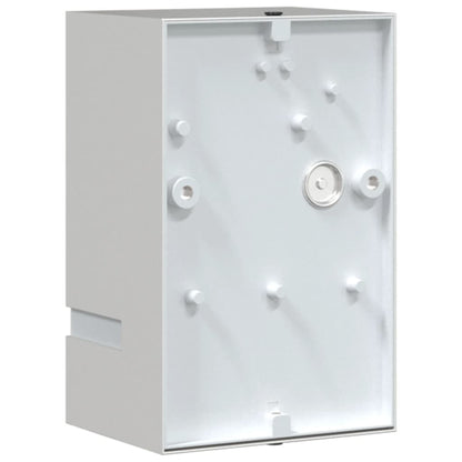 vidaXL Outdoor Wall Light Silver Stainless Steel