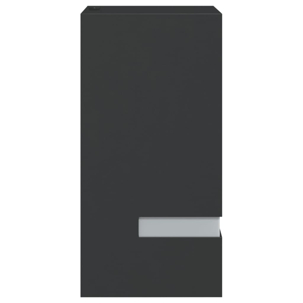 vidaXL Outdoor Wall Lights 2pcs Black Stainless Steel