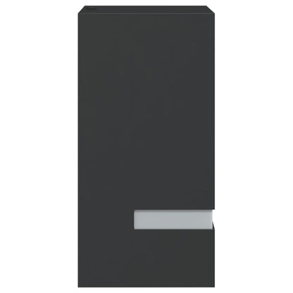 vidaXL Outdoor Wall Lights 2pcs Black Stainless Steel