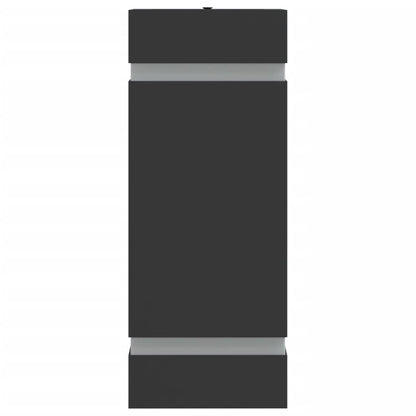 vidaXL Outdoor Wall Light Black Stainless Steel