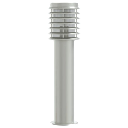 vidaXL Outdoor Floor Lamps 3pcs Silver 60 cm Stainless Steel