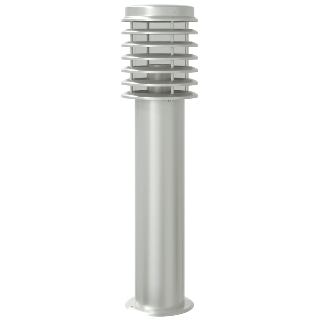 vidaXL Outdoor Floor Lamps 3pcs Silver 60 cm Stainless Steel