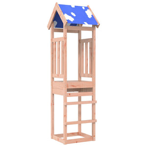 vidaXL Play Tower 52.5x46.5x208 cm Solid Wood Douglas Fir
