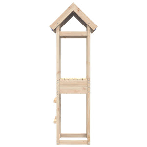 vidaXL Play Tower 52.5x46.5x195 cm Solid Wood Pine