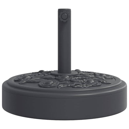 vidaXL Parasol Base for Ø38 / 48 mm Poles 25 kg Round