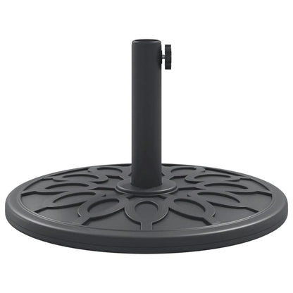 vidaXL Parasol Base for Ø38 / 48 mm Poles 12 kg Round