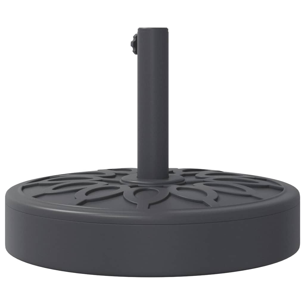 vidaXL Parasol Base for Ø38 / 48 mm Poles 25 kg Round