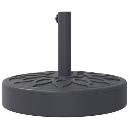 vidaXL Parasol Base for Ø38 / 48 mm Poles 25 kg Round