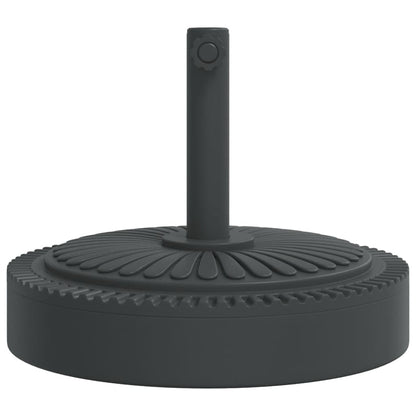vidaXL Parasol Base for Ø38 / 48 mm Poles 25 kg Round