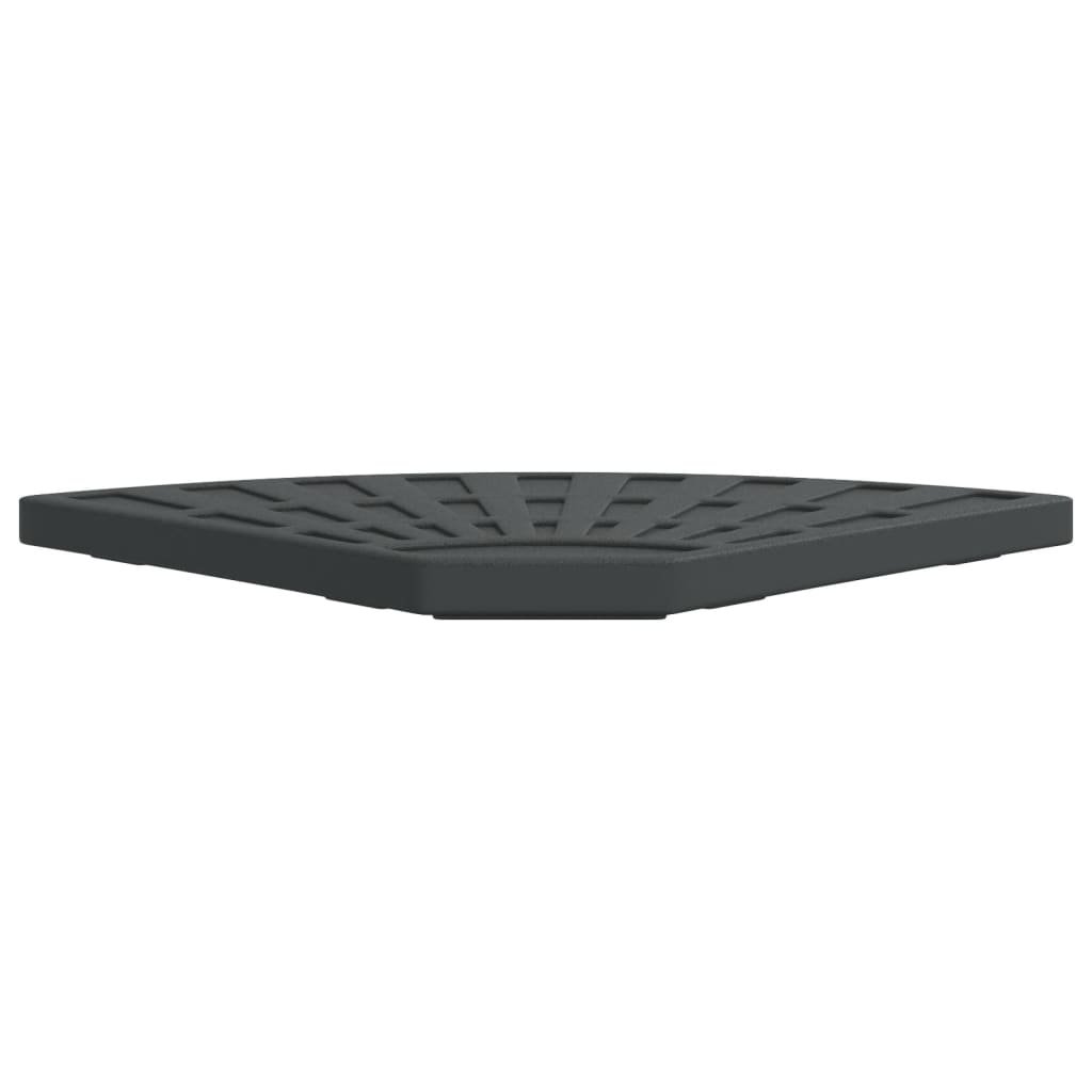 vidaXL Parasol Base Weight with Handle for Cross Stand Parasols 14 kg