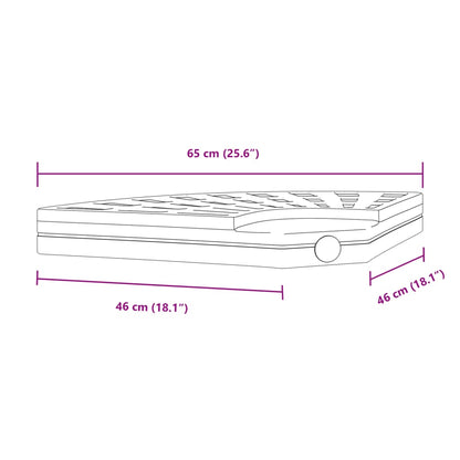 vidaXL Parasol Base Weight with Handle for Cross Stand Parasols 20 kg