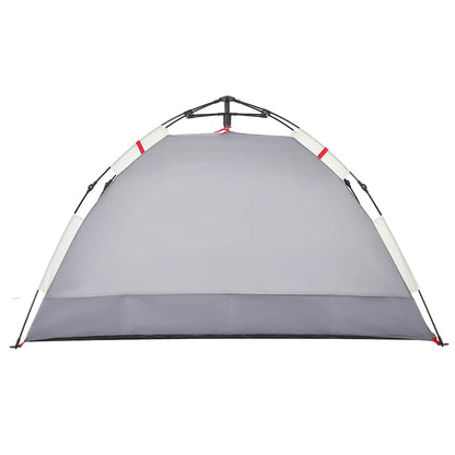 vidaXL Beach Tent 2-Person Grey Quick Release Waterproof