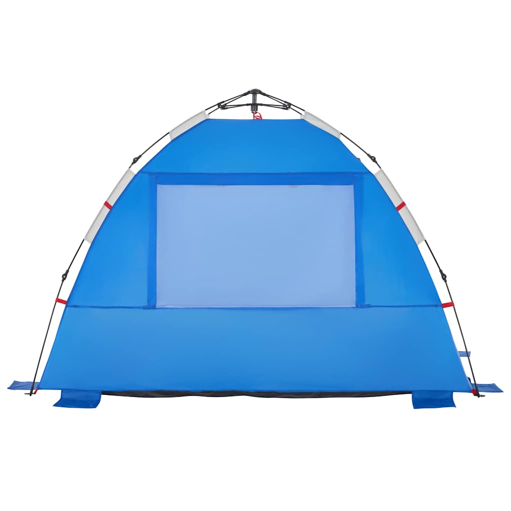 vidaXL Beach Tent 2-Person Azure Blue Quick Release Waterproof
