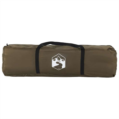 vidaXL Fishing Tent 4-Person Olive Green Waterproof