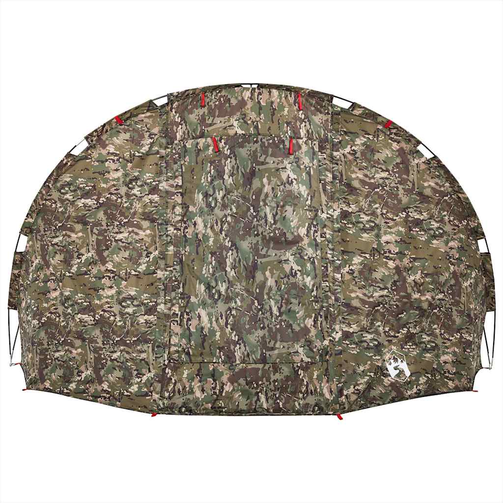 vidaXL Fishing Tent 5-Person Camouflage Waterproof