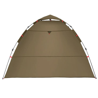 vidaXL Fishing Tent 4-Person Olive Green Quick Release