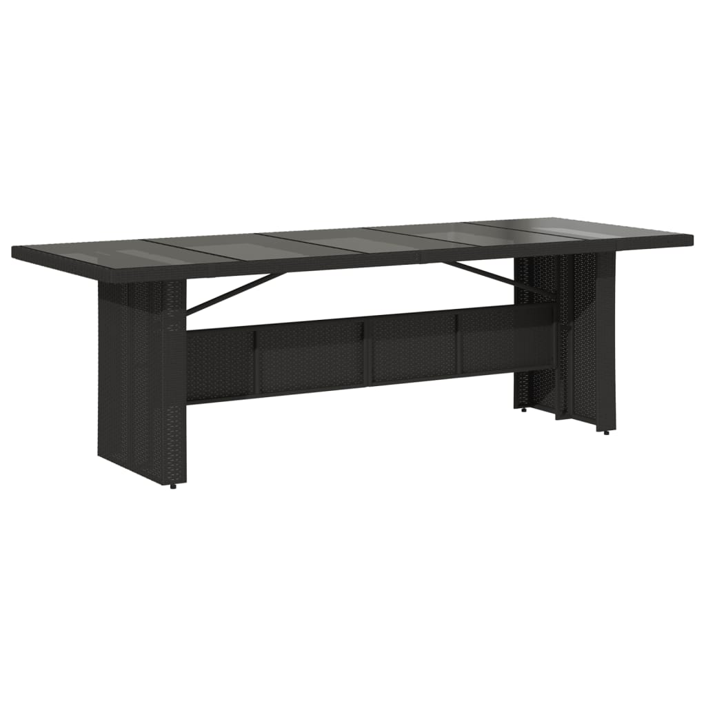 vidaXL Garden Dining Set | Black