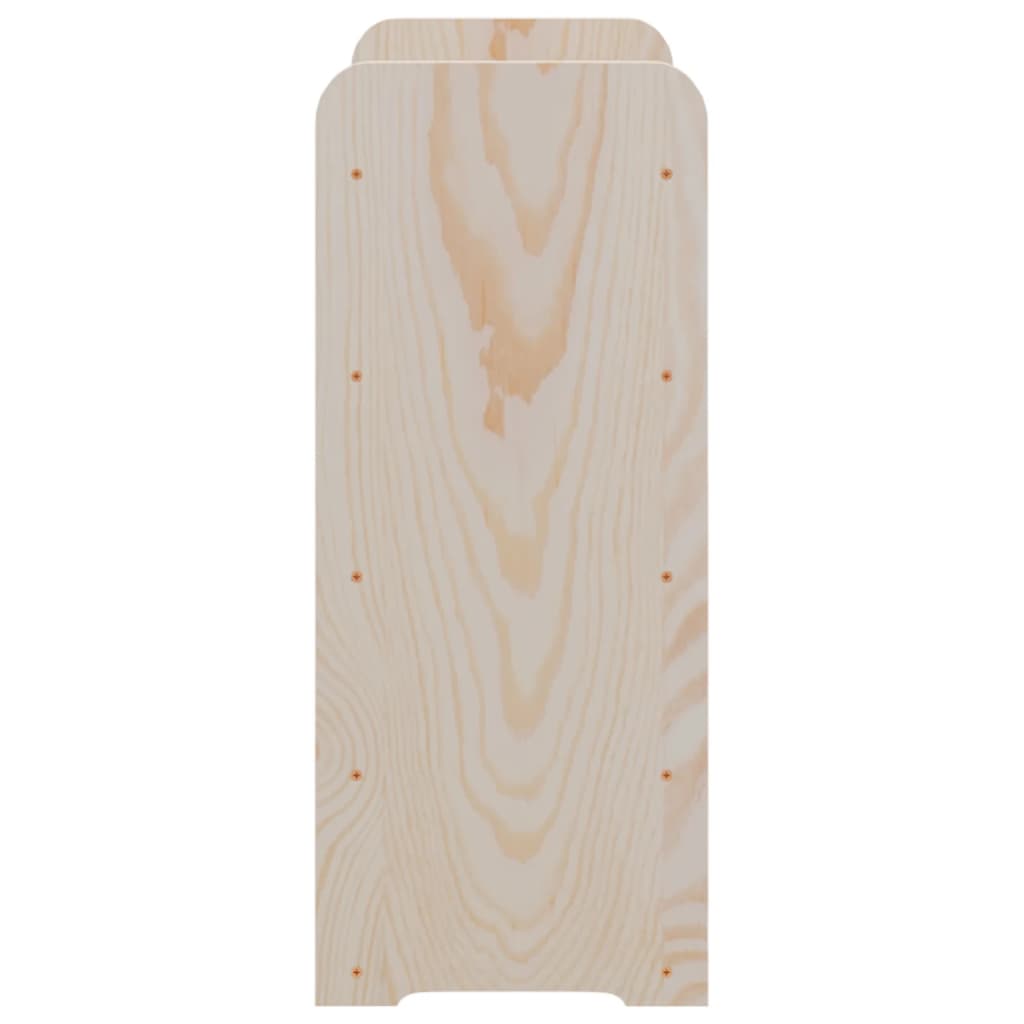 vidaXL Wine Rack 67.5x25x60 cm Solid Wood Pine