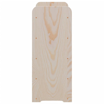 vidaXL Wine Rack with Top Board 67,5x25x60 cm Solid Wood Pine