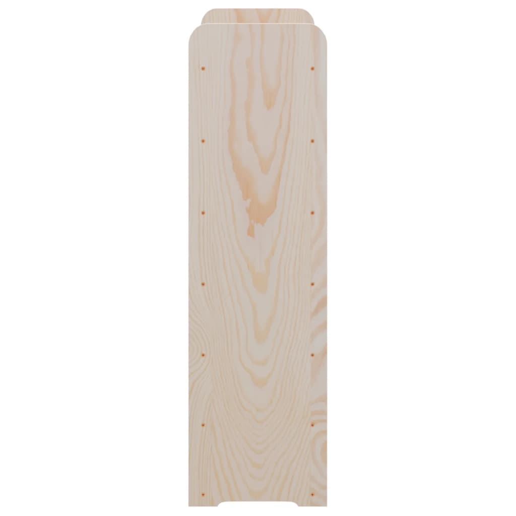 vidaXL Wine Rack with Top Board 67,5x25x87 cm Solid Wood Pine