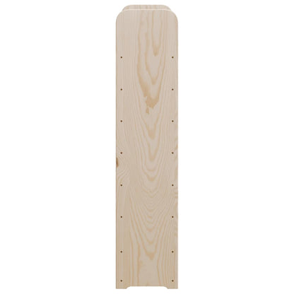 vidaXL Wine Rack with Top Board 72.5x25x111.5 cm Solid Wood Pine