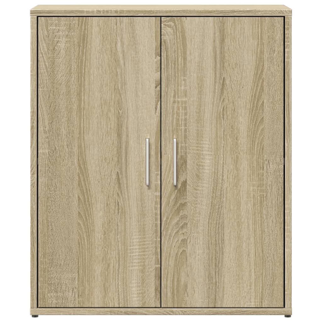 vidaXL Sideboards 2 pcs Sonoma Oak 60x31x70 cm Engineered Wood