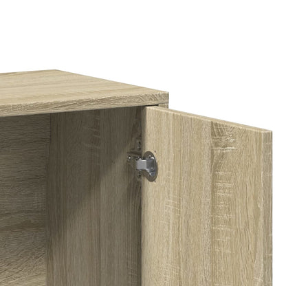vidaXL Sideboards 2 pcs Sonoma Oak 60x31x70 cm Engineered Wood